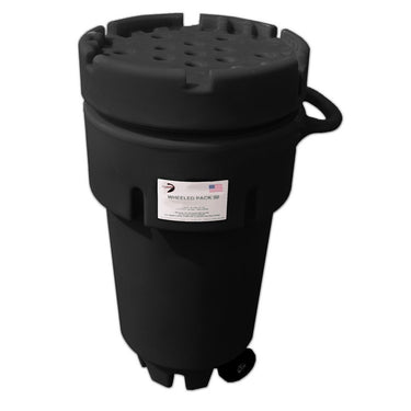 Black Diamond 50 Gallon Wheeled Poly-SpillPack Drum